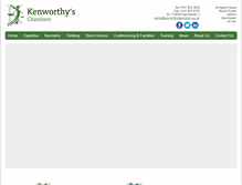 Tablet Screenshot of kenworthysbarristers.co.uk